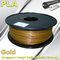 Cubify And Up 3D Printer Filament PLA 1.75mm 3.0mm Gold Filament