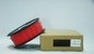 लाल पीवीबी 3 डी प्रिंटर फिलामेंट 1.75 मिमी / 3 डी प्रिंटर उपभोग्यल 0.5 किलो / रोल