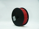 लाल पीवीबी 3 डी प्रिंटर फिलामेंट 1.75 मिमी / 3 डी प्रिंटर उपभोग्यल 0.5 किलो / रोल