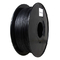 लौ Retardant कार्बन फाइबर 3 डी प्रिंटर फिलामेंट 1.75 / 3.0 मिमी काला रंग