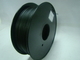 लौ Retardant कार्बन फाइबर 3 डी प्रिंटर फिलामेंट 1.75 / 3.0 मिमी काला रंग