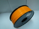 एबीएस डेस्कटॉप 3 डी प्रिंटर प्लास्टिक मुद्रण 3 डी मुद्रण ट्रांस नारंगी में प्रयुक्त सामग्री