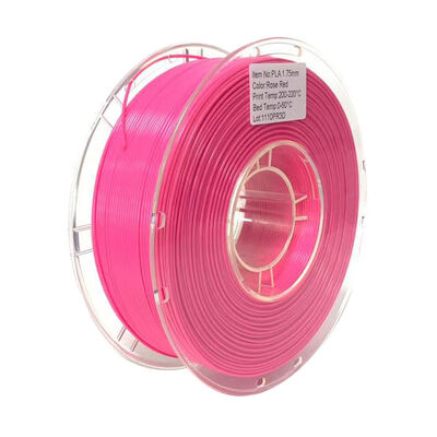 PINRUI 1KG समायोज्य उच्च गति 3D प्रिंटर RoHS कच्चे 3D प्लास्टिक छड़ें 1KG खिंचाव प्लास्टिक छड़ें पीएलए काटने सेवा फिलामेंट